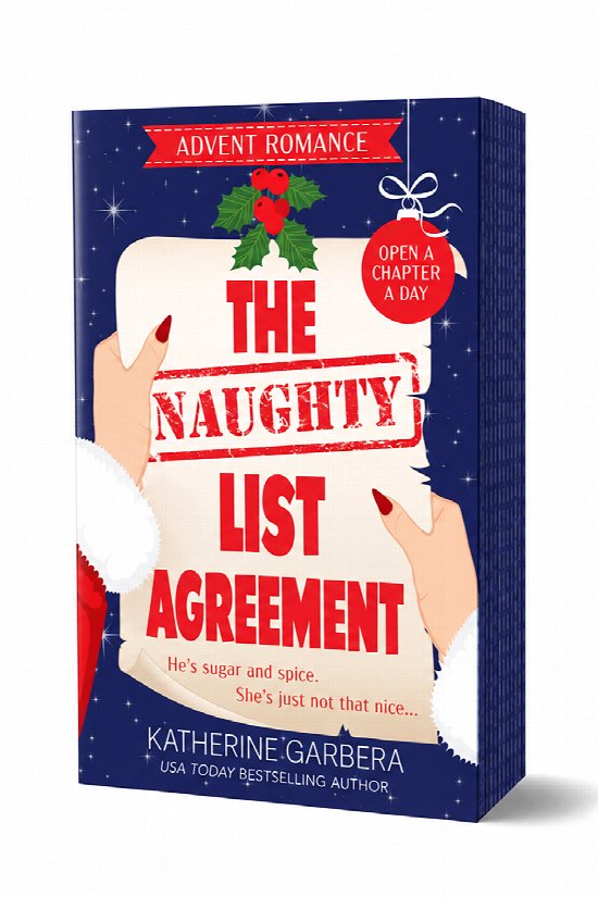 The Naughty List Agreement Book Advent 2